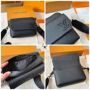 Louis Vuitton Black Crossbody Bag (Original Quality)