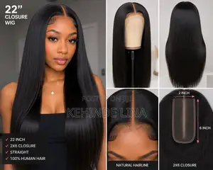 22’ Bone Straight Color 1B