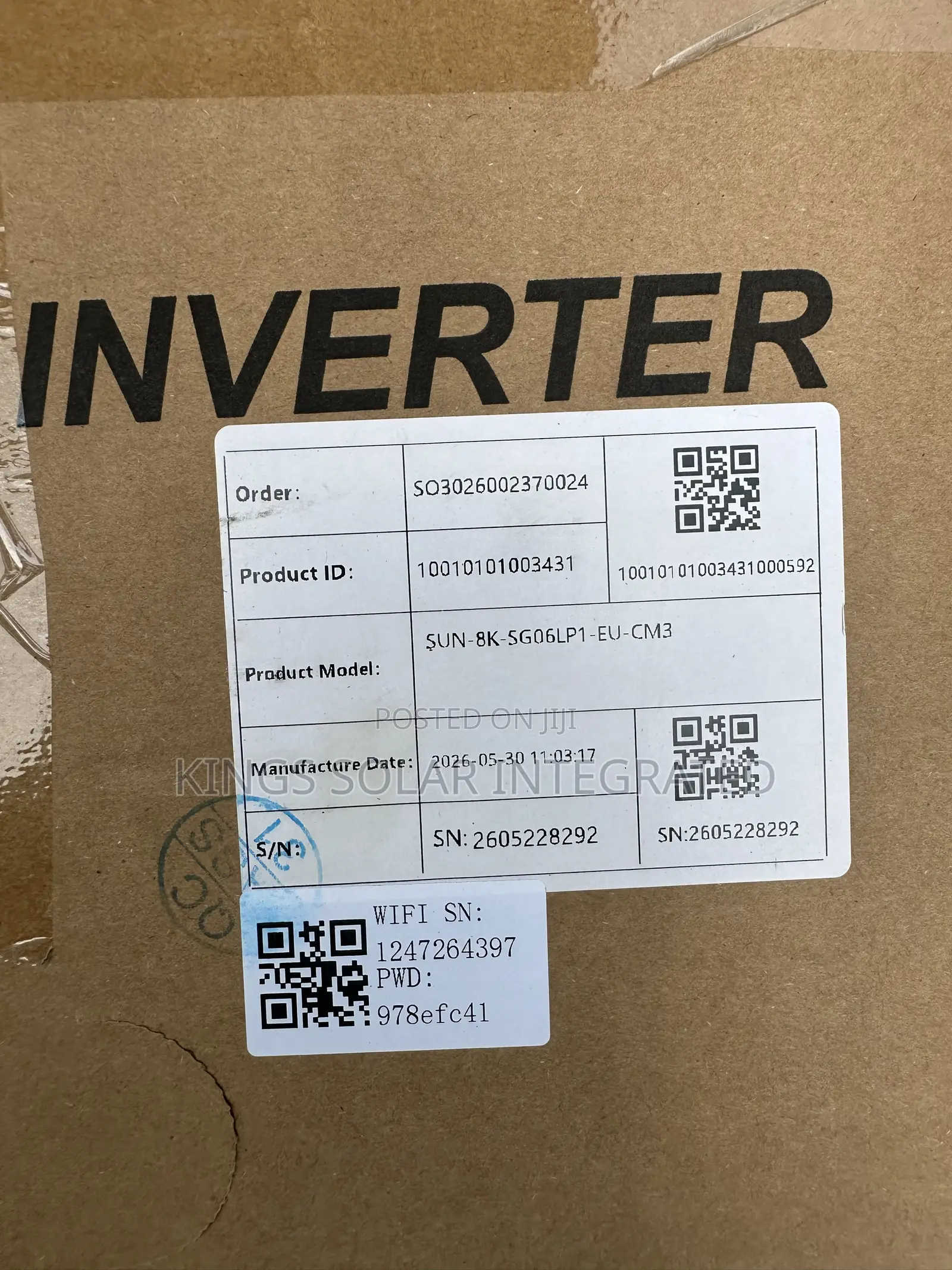 Deye 8kw Single Phase