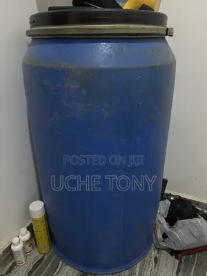 Blue Water Drum Storage Tank