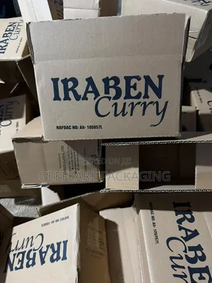 Curry Spixes Packaging Box
