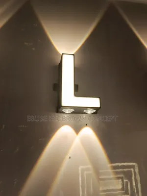 Letter Wall Lamp Light All Alphabet Available