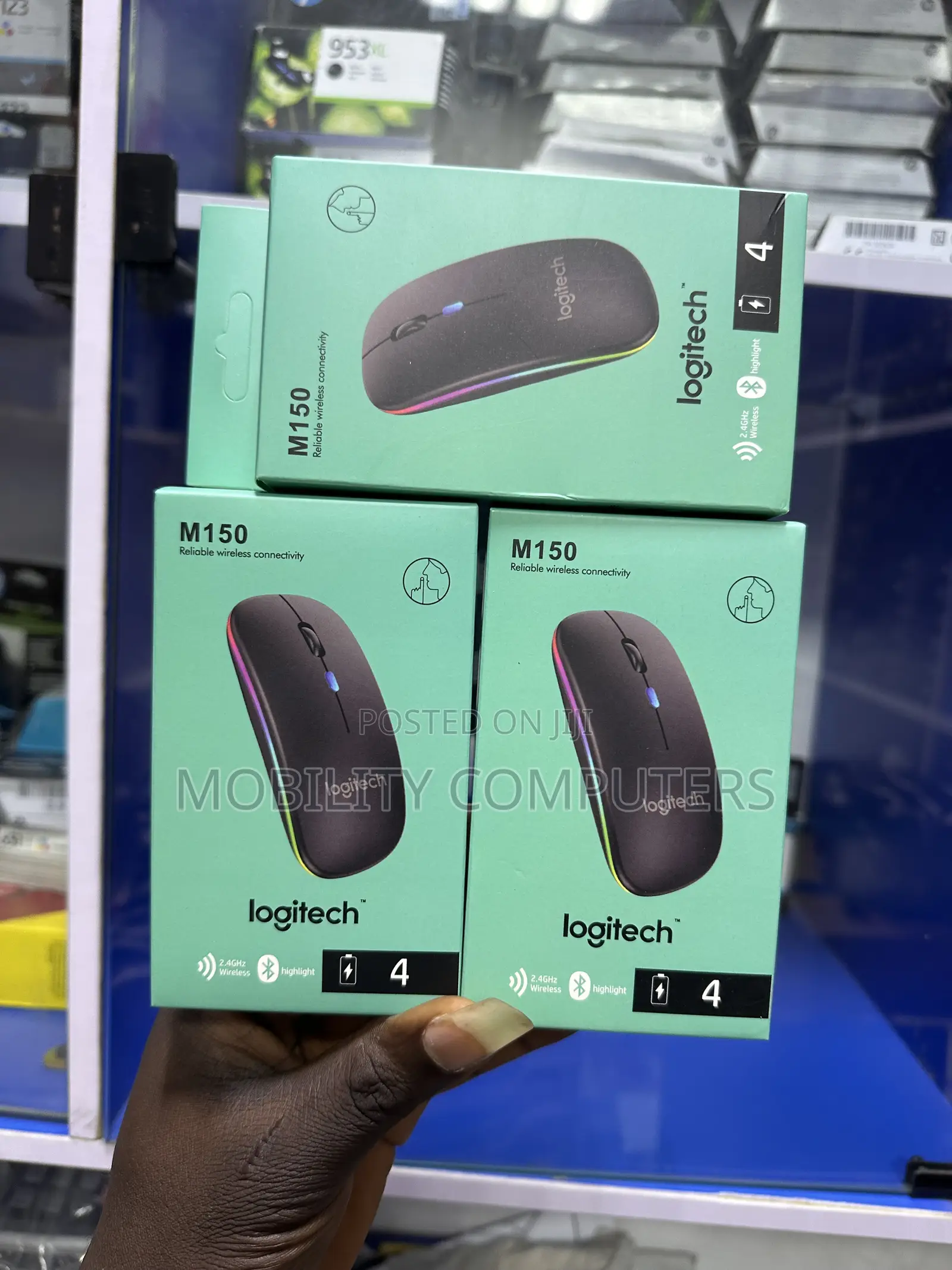 Logitech Mouse M150 Bluetooth Wireless Rechargeable Mouse