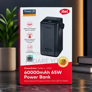 Itel 60,000mAh 65W Powerbank