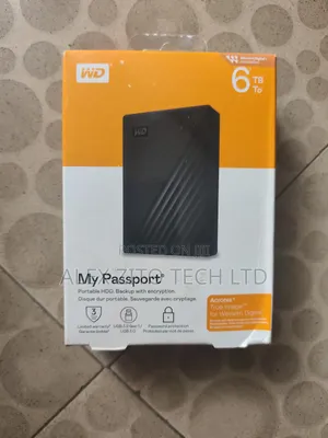 WD My Passport 6tb