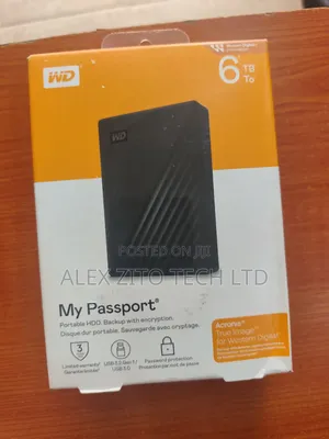WD My Passport 6tb