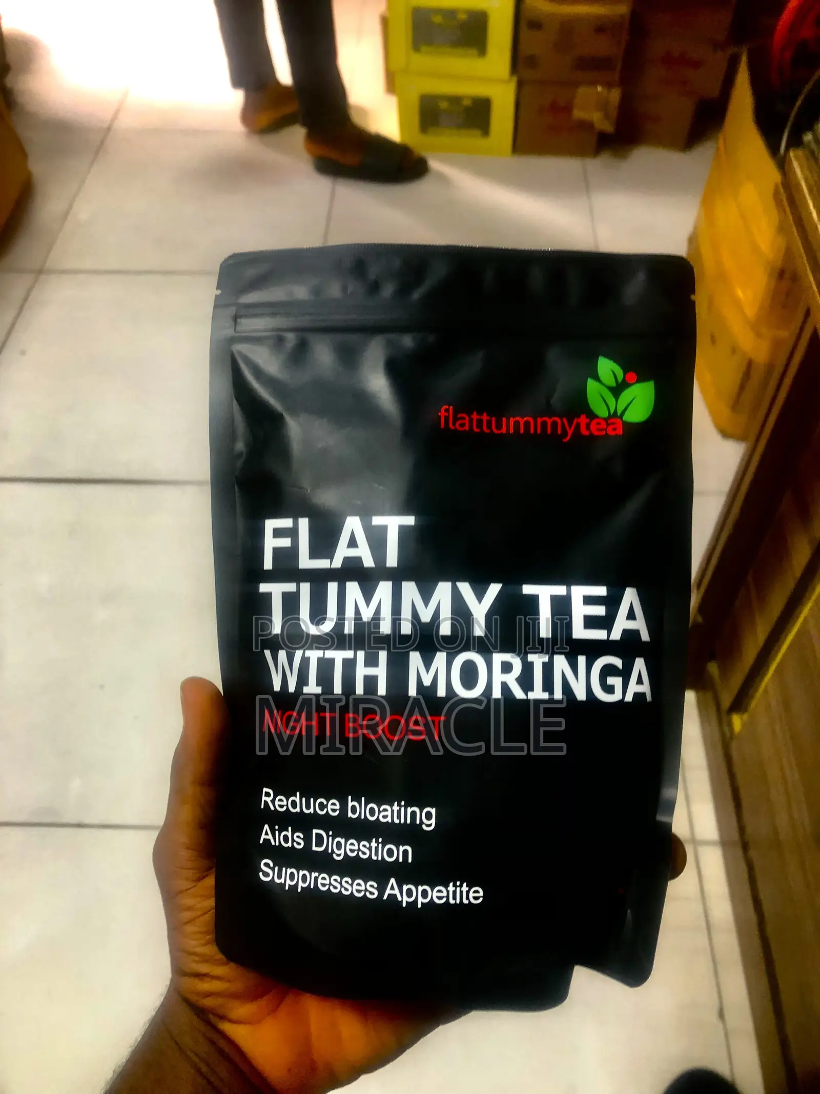 Flat Tummy Tea With Moringa