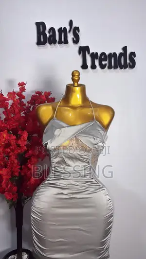 Gray Sexy Gown