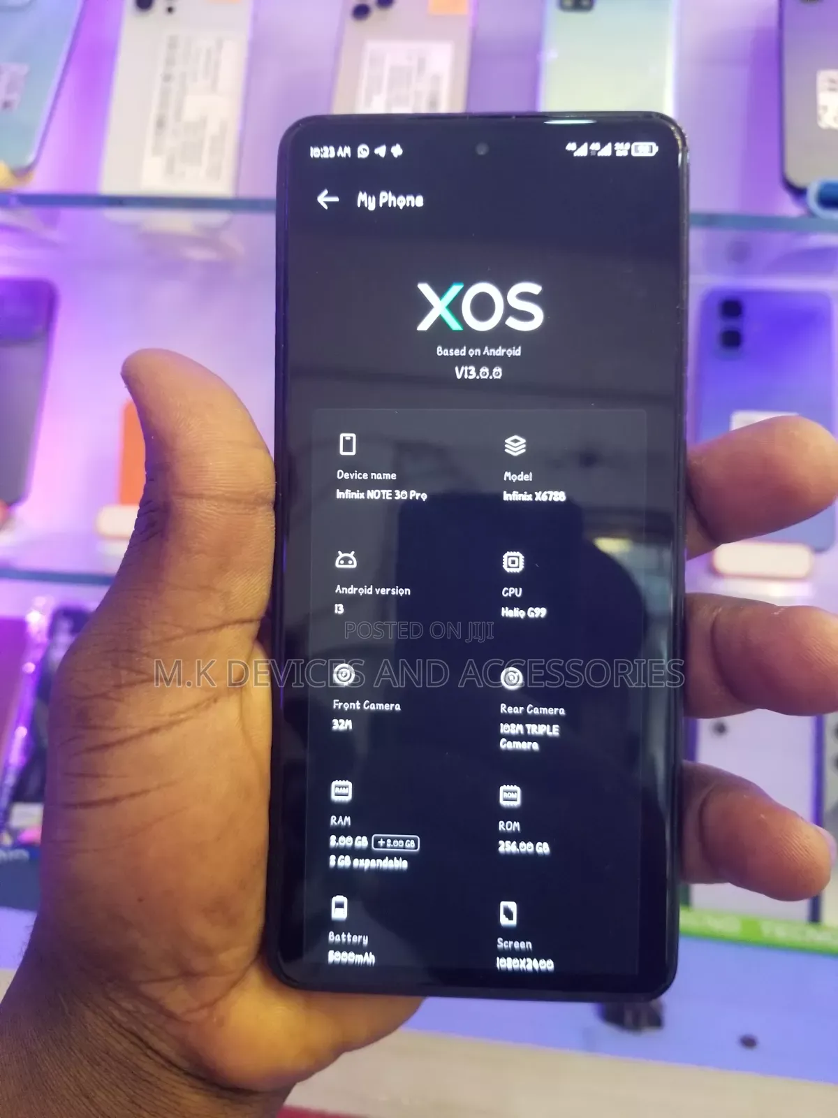 Infinix Note 30 Pro 256 GB Blue
