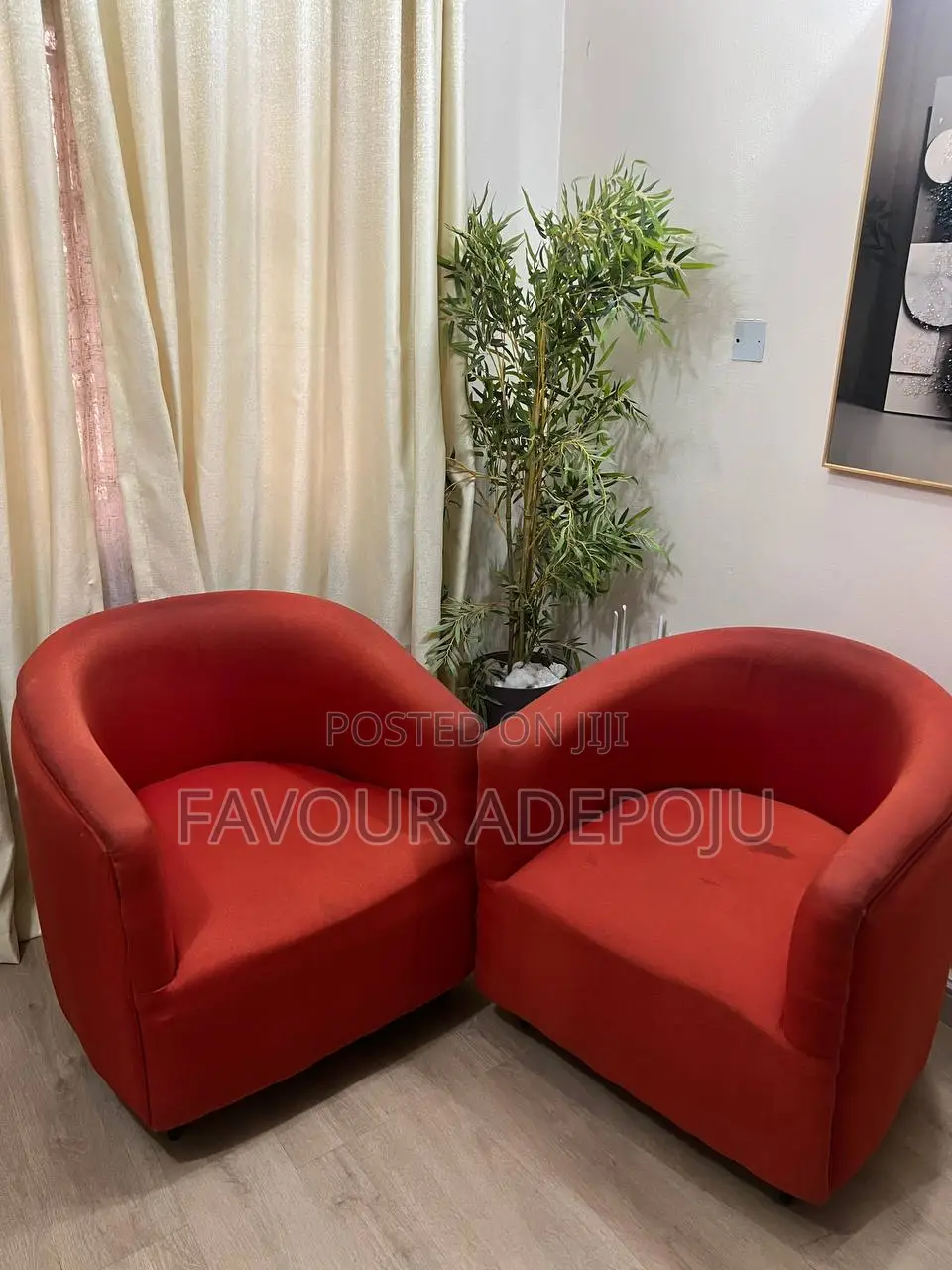 Orange Couches