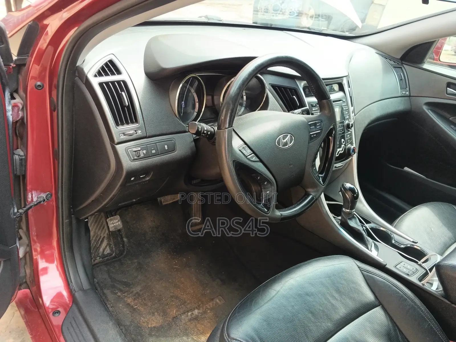 Hyundai Sonata 2013 Red
