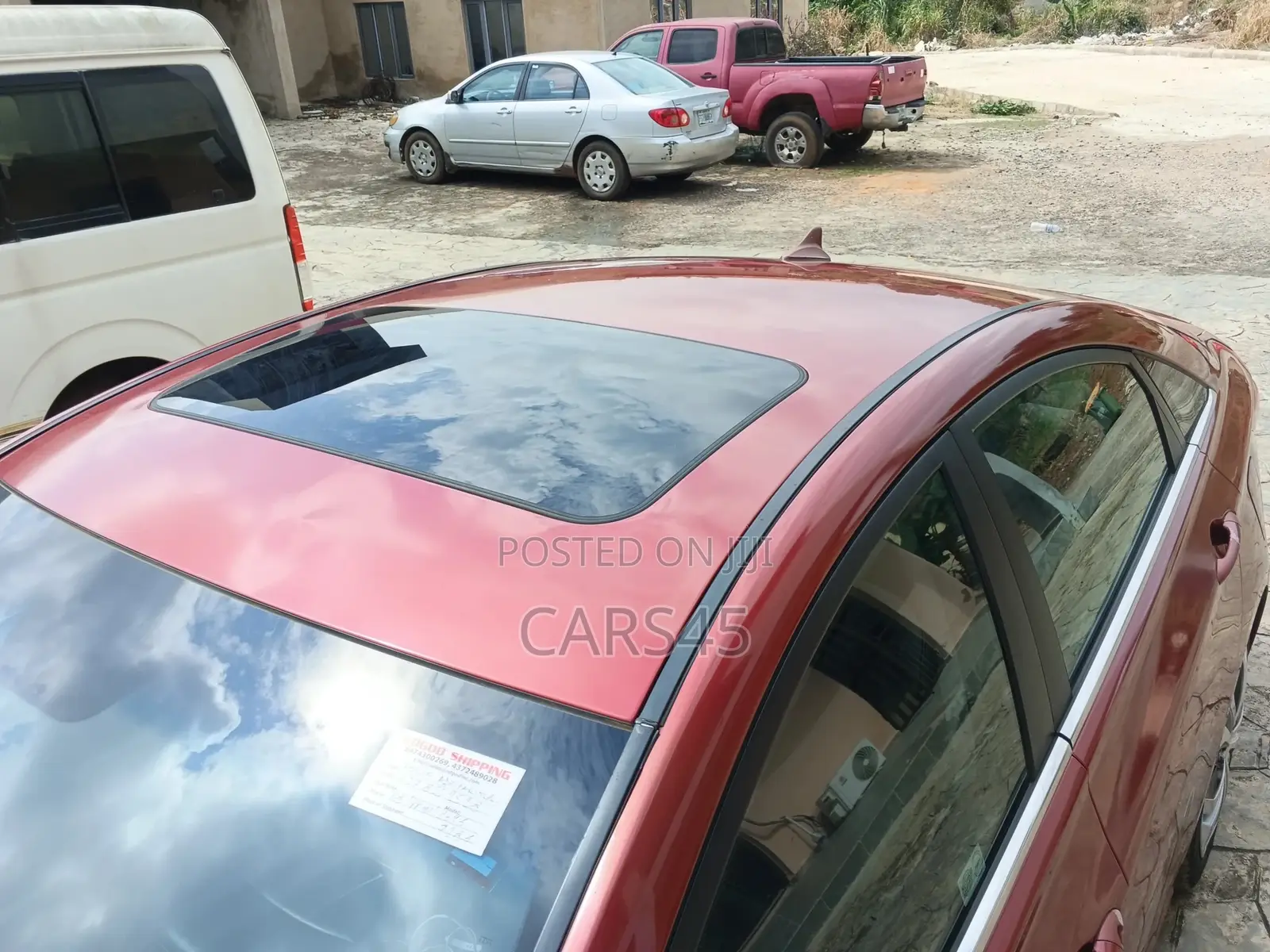 Hyundai Sonata 2013 Red