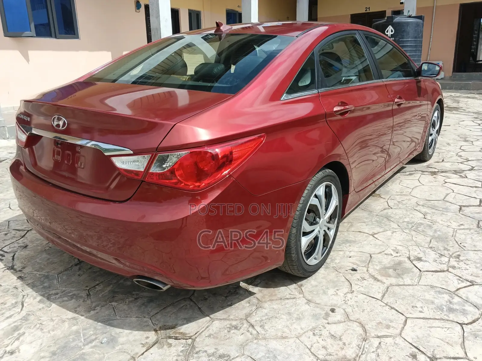 Hyundai Sonata 2013 Red