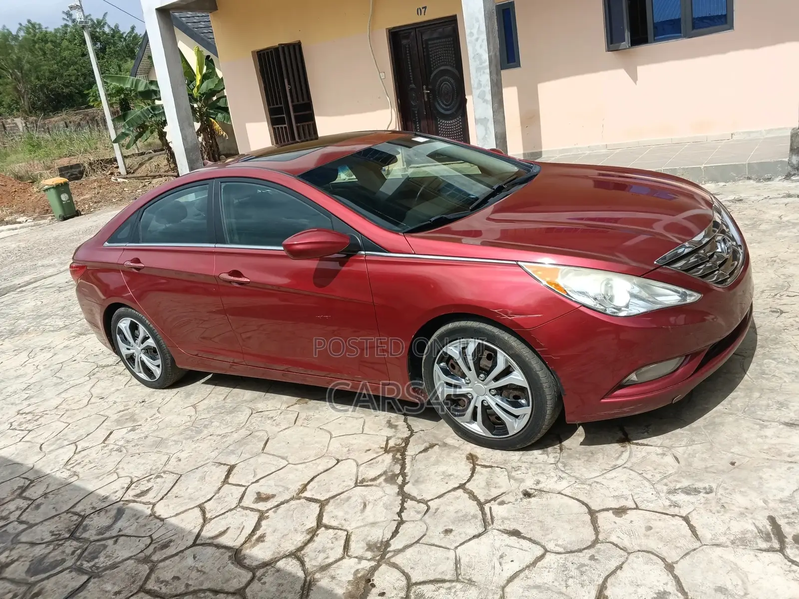 Hyundai Sonata 2013 Red