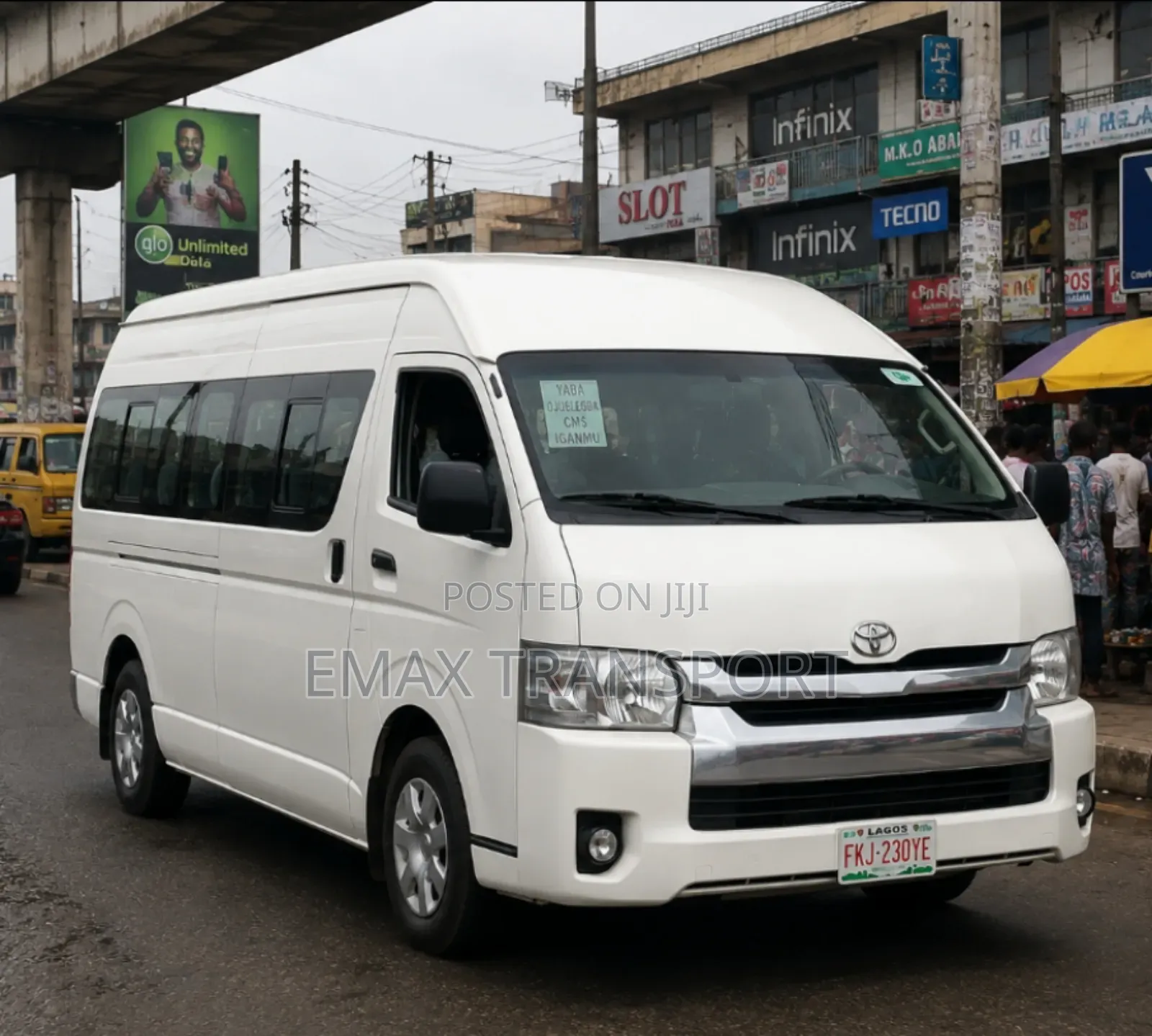 Hiace Bus for Rental