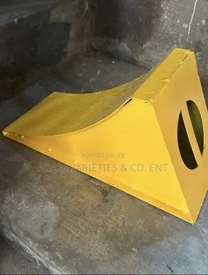 Heavy-Duty Steel Wheel Chock
