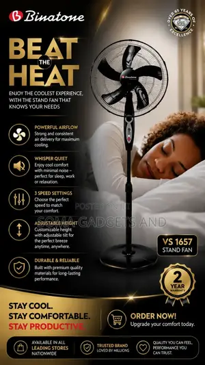 Binatone Standing Fan (VS 1657)