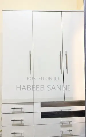 4 by 6.5 Ft All-White Wardrobe