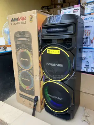 Brand New MeWe High-Power Rechargeable Bluetooth Party Speaker