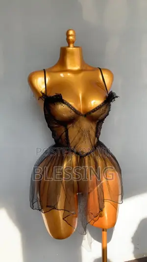 Transparent Lingerie Comes With Short