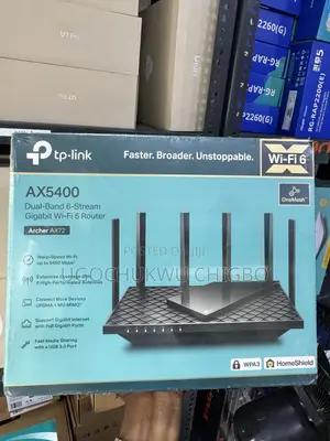 Tplink Archer Ax72 Dual Band Wifi 6 Router