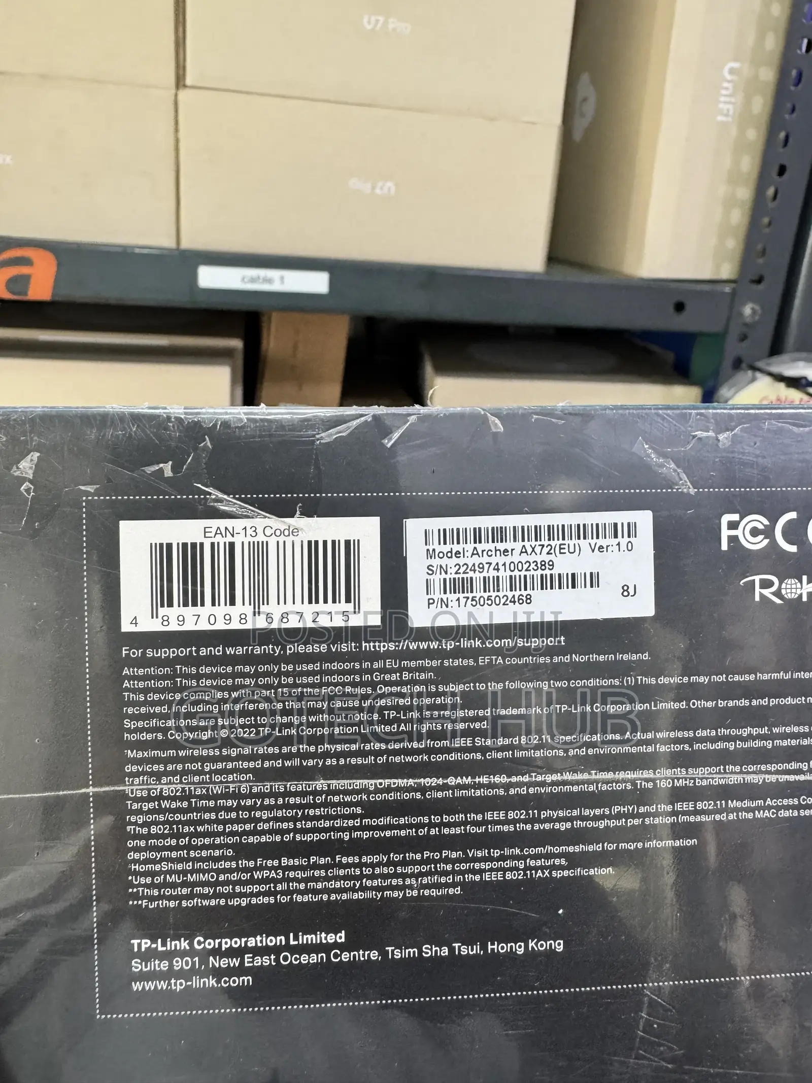 Tplink Archer Ax72 Dual Band Wifi 6 Router