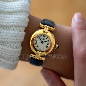 Vintage Must De Cartier Colisée Round Case 24mm (High Quality)