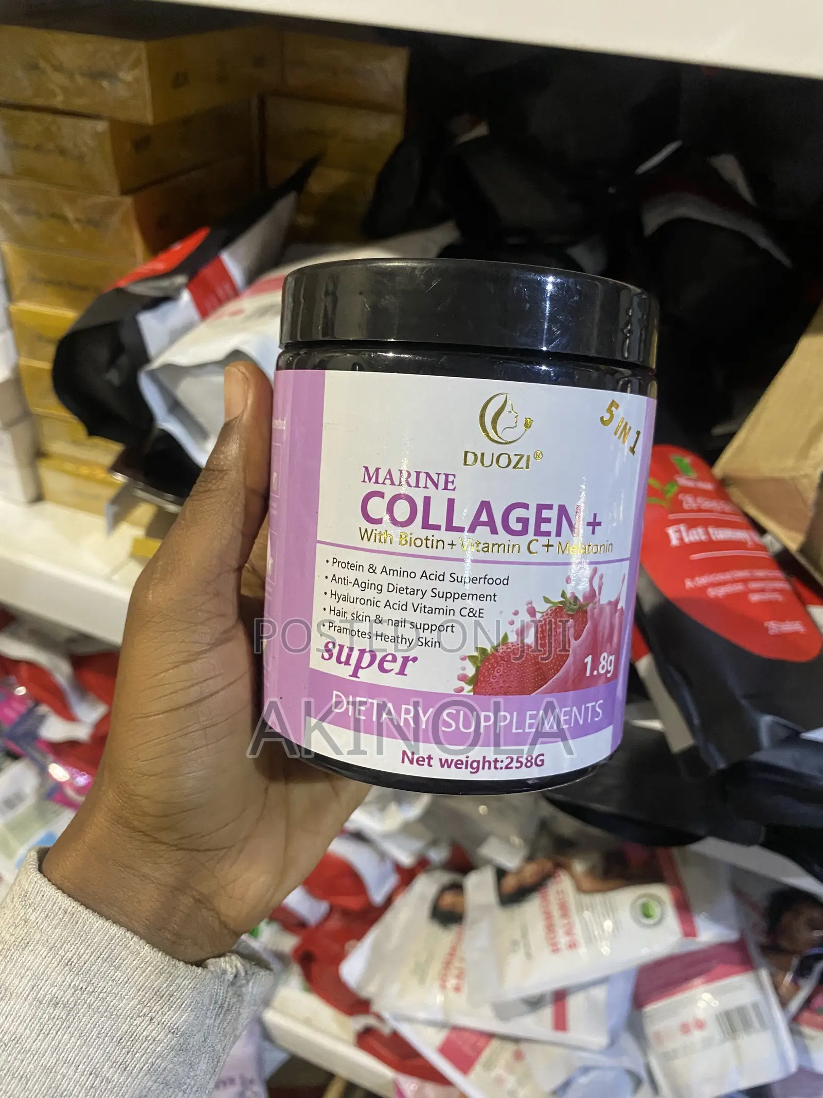 Marine Collagen With Biotin + Vitamin C