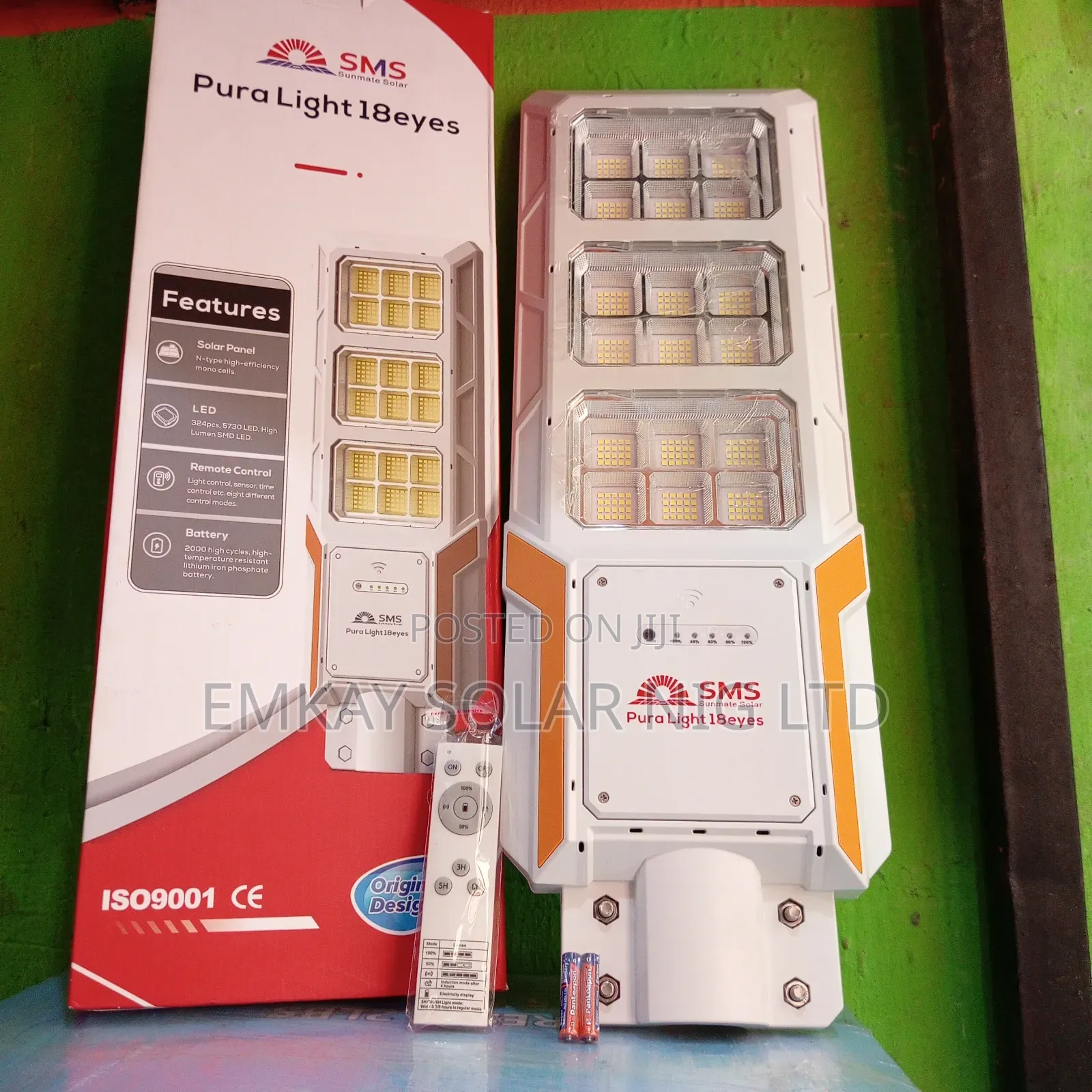 SMS Solar Streetlight