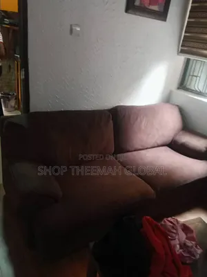 Fancy Bed Frame and 2 / 3 Sofa