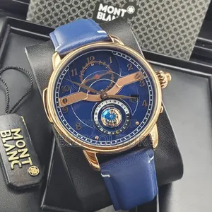 Original Moncler Leather Strap Watch 100% Authentic Guaranteed