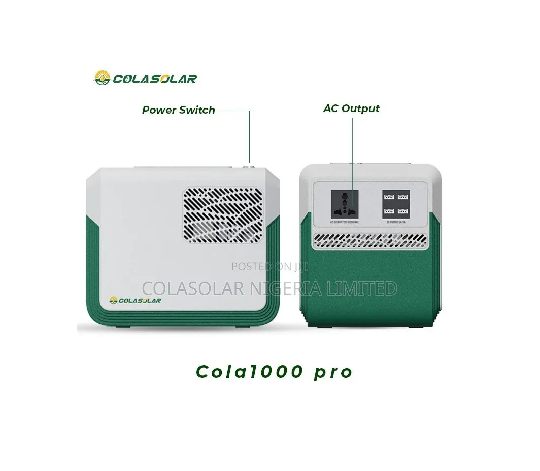Cola1000pro Colasolar Generator