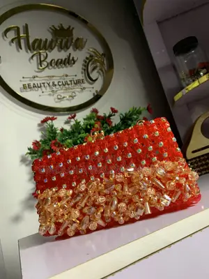 Handmade Bead Clutch Bag
