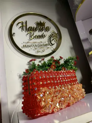 Handmade Bead Clutch Bag