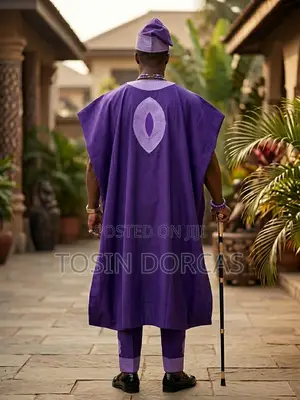 New Aso Oke Complete Set for a Man