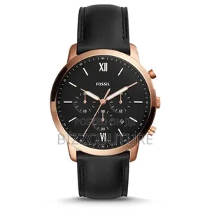 Original Fossil Men's Leather Strap Watch 100% Authentic Guaranteed