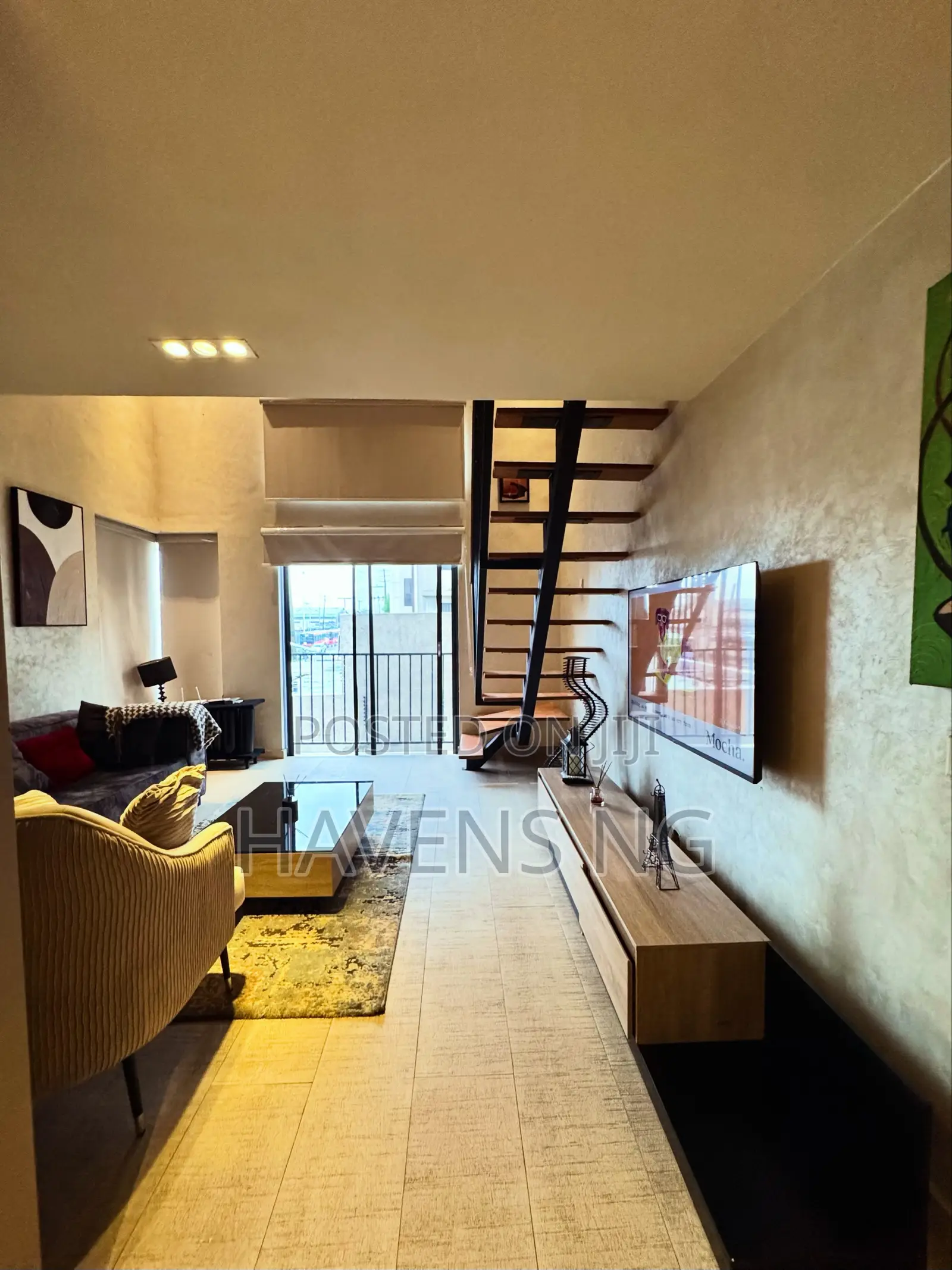 Modern Loft-Style Studio — Yaba