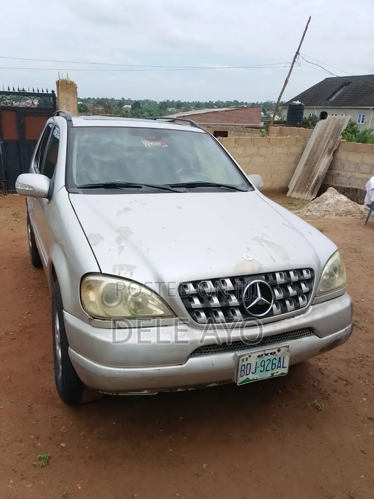 Mercedes-Benz M Class ML 320 2002 Silver