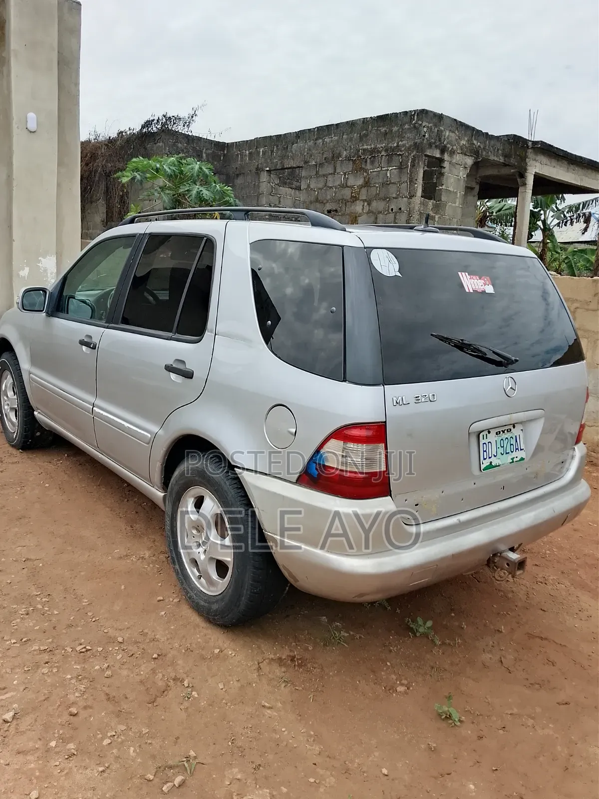 Mercedes-Benz M Class ML 320 2002 Silver