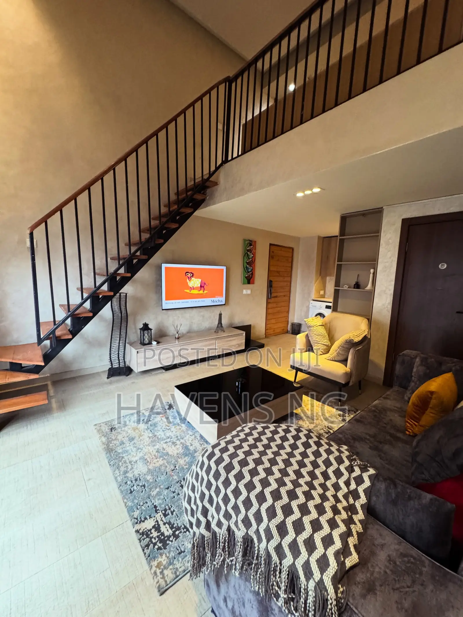 Modern Loft-Style Studio — Yaba