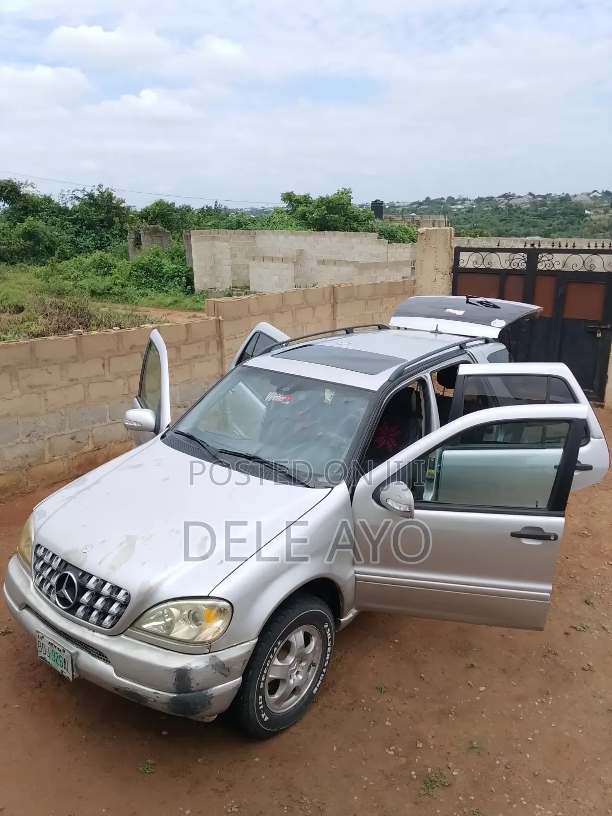Mercedes-Benz M Class ML 320 2002 Silver