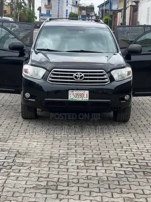 Toyota Highlander 4x4 2008 Black