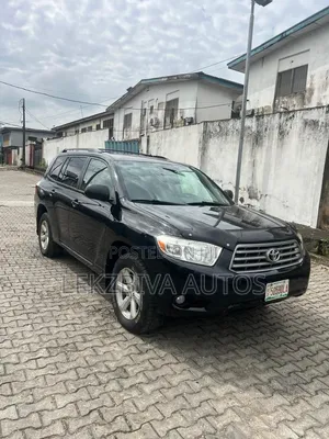 Toyota Highlander 4x4 2008 Black