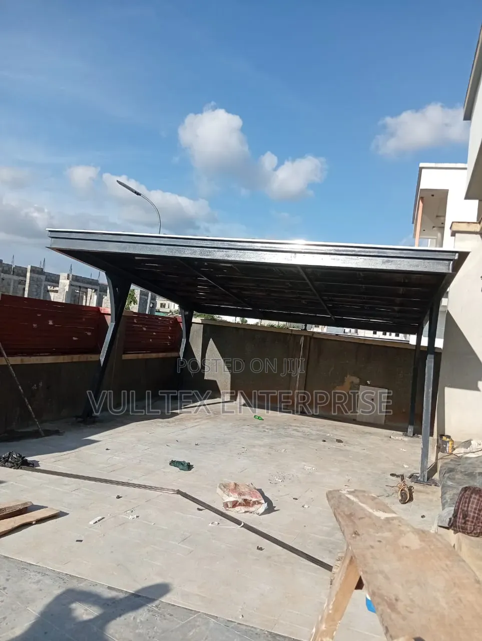 Solar Panel Top Carport