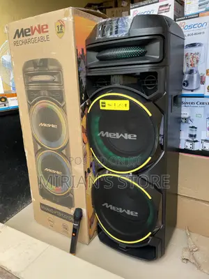 MeWe Double Woofer Rechargeable Party Speaker
