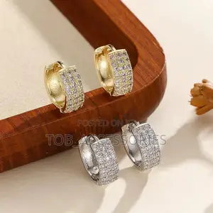 Hoop Zircon Earring