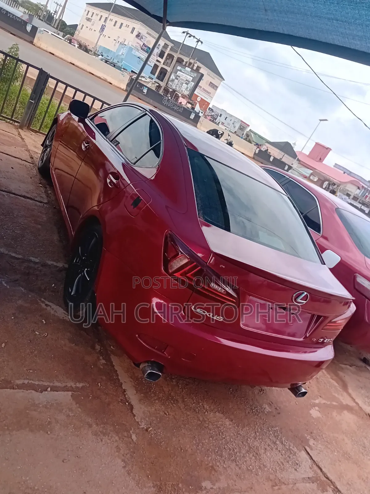 Lexus IS 2008 Red