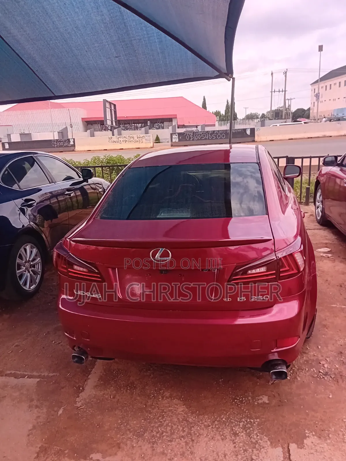 Lexus IS 2008 Red