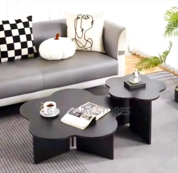 New Bloom Nesting Center Table - Black