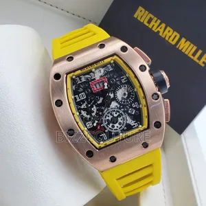 Original Richard Mille Rm Men's Rubber Strap 100% Authentic Guaranteed